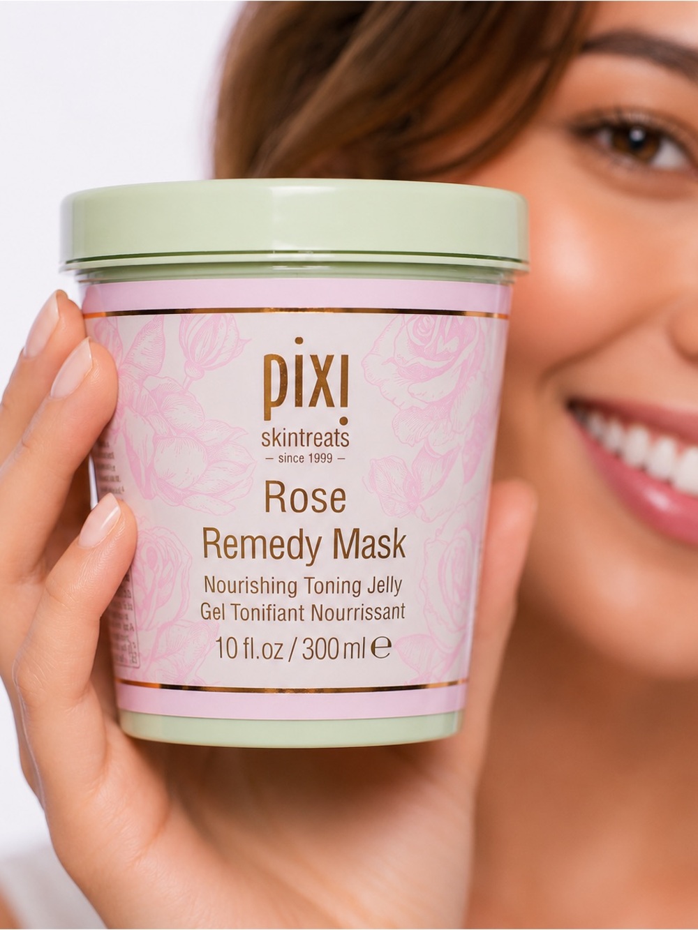 Pixi Skintreats Rose Remedy Mask 10 oz Nourishing Toning Jelly New Sealed